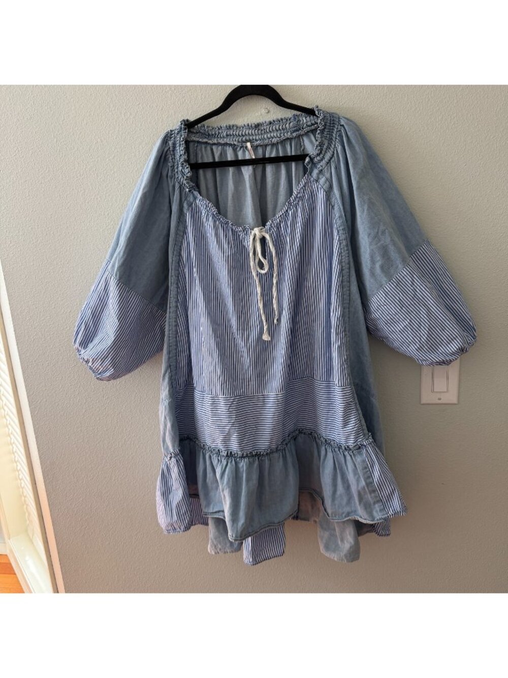 Free People Keegan Oversized Tunic Dress Womens XL